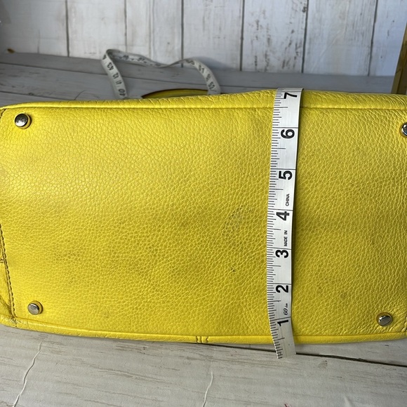 Kate Spade Yellow Satchel Shoulder Bag - Picture 11 of 14